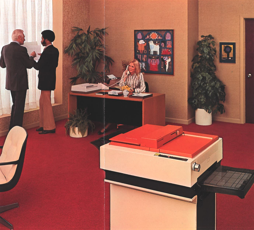 Xerox 3100 in the office