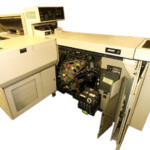 The 9400 with front cover open