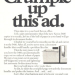 Xerox 5400 advertisment Xerox 5400 advert