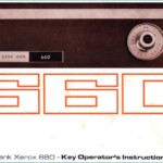 Front cover of the 660 Key Operator manual