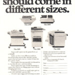 Advertisment for Xerox 2300, 2600, 3109, 3300, 3450