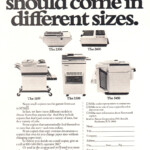 Advertisment for Xerox 2300, 2600, 3109, 3300, 3450