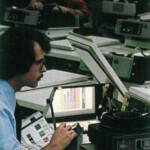 Bob Shattuck test the Xerox 6500 color slide adapter, a device that produces color prints on plain paper from 35mm slides. Image taken from Xerox 1976 a special report. Bob Shattuck test the Xerox 6500 color slide adapter, a device that produces color prints on plain paper from 35mm slides. Image taken from Xerox 1976 a special report.
