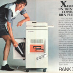 Xerox 3300 French advertisement from Rank Xerox