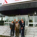 Bernard Fournier visit Rank Xerox Venray in 1995 Bernard Fournier visit Rank Xerox Venray in 1995