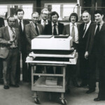 Misc poeople visiting Rank Xerox Venray