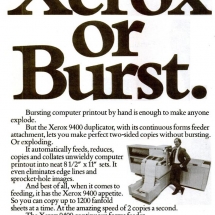 Xerox 9400 advertisment