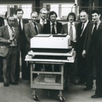Rank Xerox 2600 copier at RX Venray in 1979
