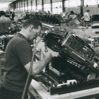 Rank Xerox Venray 3100 production line