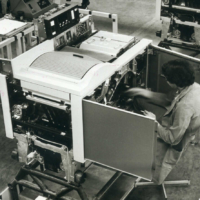 Rank Xerox Venray 7000 production line