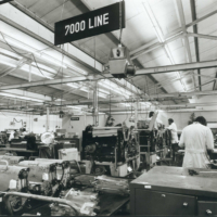 Rank Xerox Venray 7000 production line